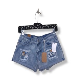 Midrise Jean  Shorts